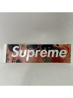 Supreme Blood And Semen Box Logo Sticker